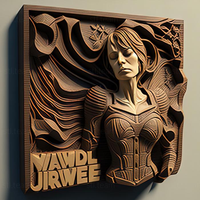 3D model st Hope van Dyne Marvel Universe (STL)